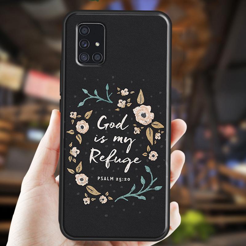 Библейские Филиппийцам Иисус Христианский Стихотворение Чехлы Для Samsung A32 A52 A12 A22 A42 A72 A50 A70 A11 A51 A71 A20S A03S A21S Чехол Для Телефона