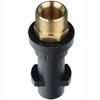 Rosfix Wąż Wysokociśnieniowy 15M – 1/4"" 155bar do Czyszczenia Rur z Dyszą Mosiężną | Złącza M22 x 1.5 | Adapter Karcher Bayonet