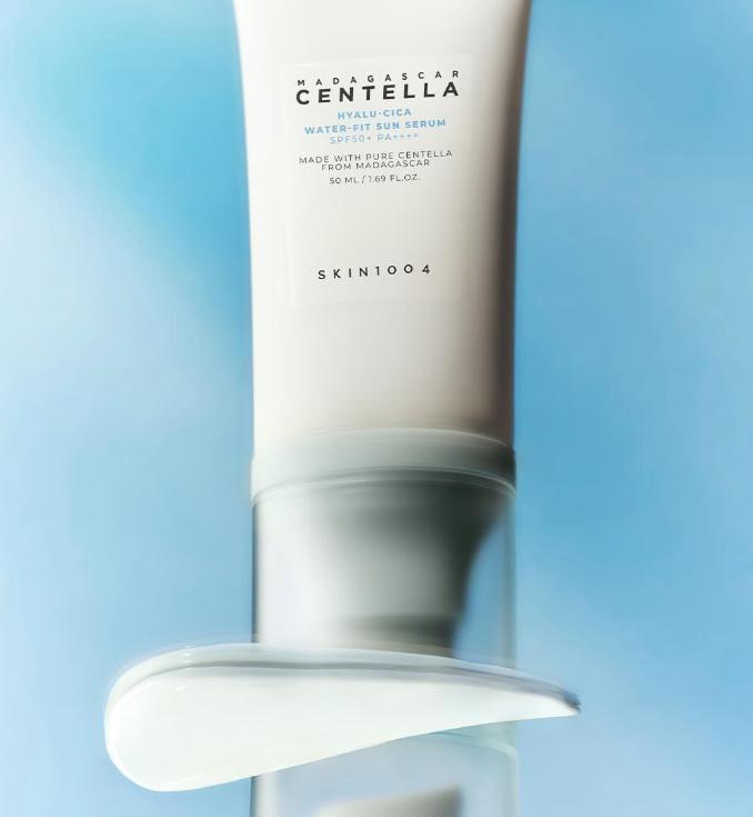 Skin1004 Солнечная сыворотка Madagascar Centella Hyalu-Cica Water-Fit 50 мл – 100% оригинальный корейский солнцезащитный уход с официального сайта