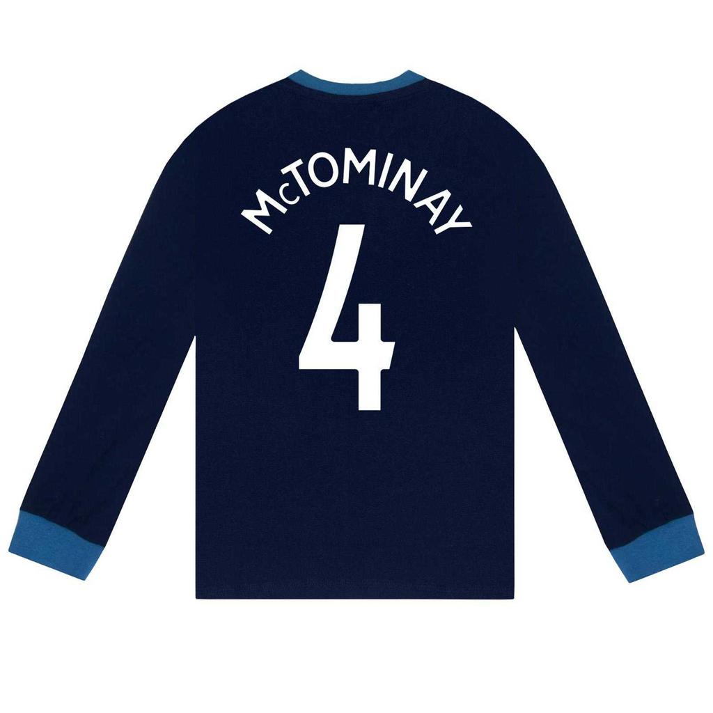 Scottish FA Boys McTominay 4 Sublimation Long Pyjama Set