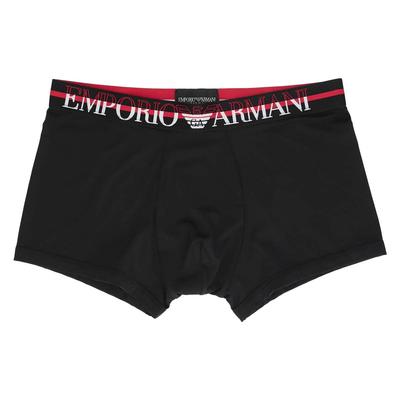 Emporio Armani ЭКСКЛЮЗИВНЫЕ ВАЛЕНТИНОВСКИЕ трусы-боксеры, с застежкой спереди, мужские, размер S (54047198), Черный, Размер 98