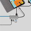 TUNEWEAR ALMIGHTY DOCK C3 Multi Hub Ethernet HDMI 4K PD совместимый Space Gray USB-C TUN-OT-000057