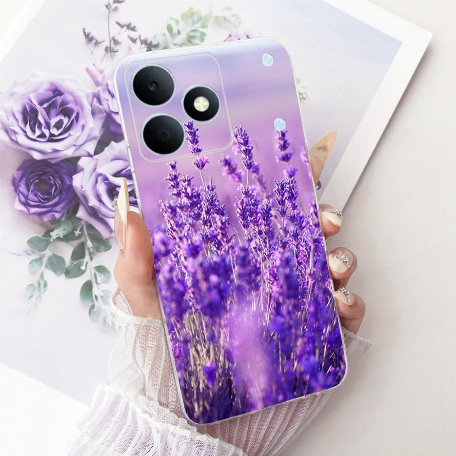 Чехол для Realme Note 80 4G RMX5388 Милый Кот Цветы Рисованный Чехол Мягкий Силиконовый Чехол Для Realme Note 80 Note80 Задняя Крышка Fundas