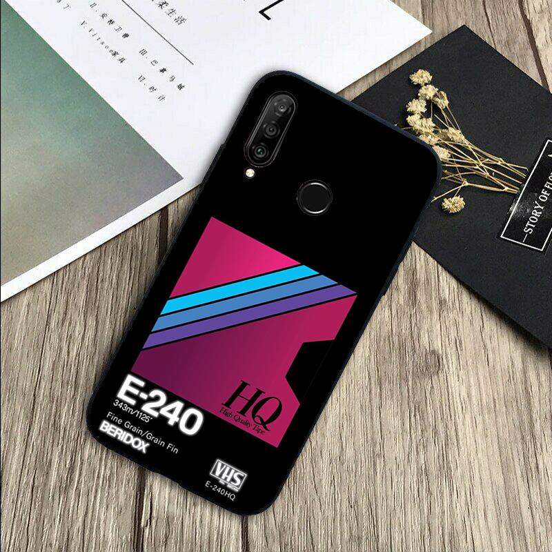 Ретро VHS Кассета Для Huawei Nova 8i 11i 12i 12s 9 10 SE Y60 Y70 Y90 Y72 Y73 Y61 Y91 P60 Pro P30 P40 Lite Чехол