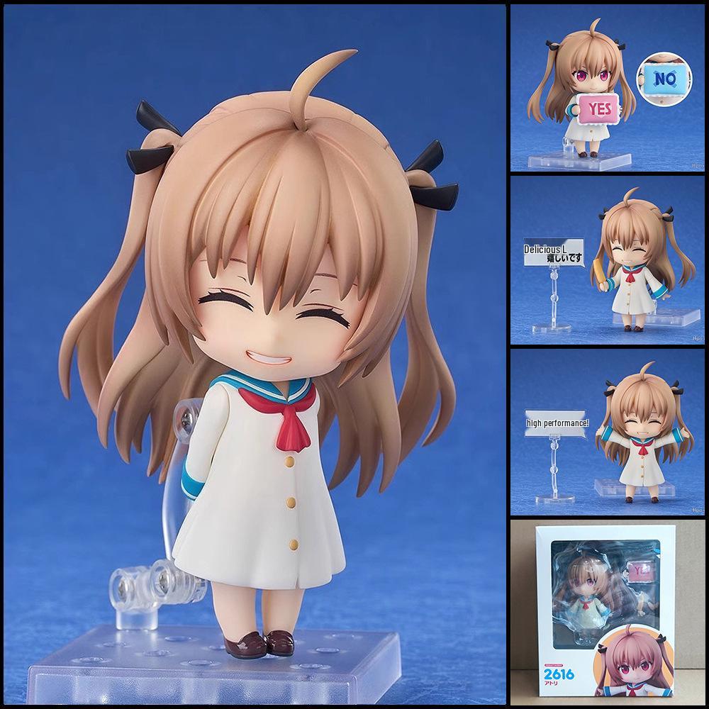 Q Version Anime Girl Figure: Cute, Beautiful, Replaceable Face Toy Ornament - Ideal Birthday Gift
