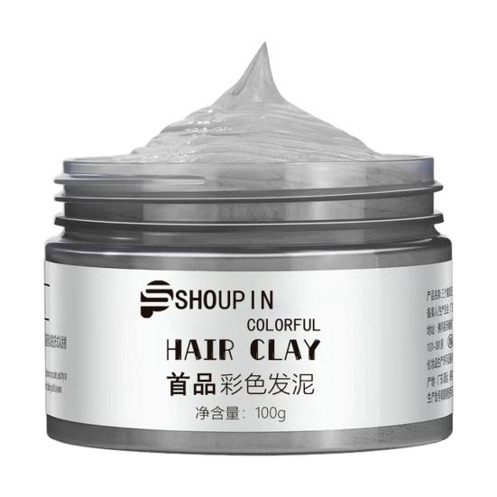 100 мл одноразовый крем-краска для волос, красочные натуральные растения, моющиеся, безопасные для мужчин и женщин, унисекс, временная краска для волос, воск, мгновенная прическа, цветной глиняный гель