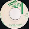 7inch Record FRANKIE PAUL Children Of Isreal NONE Tappa Records Jamaica Reggae Ska Dub Used