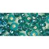 RAYHER Rocailles - Ø 2 mm - Avec garniture d'argent - Jade - Boîte de 17 g