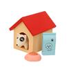 Dollhouse decoration accessories mini realistic puppy pet house creative model micro landscape wooden ornament