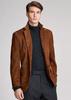 Tan Stylish Designer New Men Casual Formal Genuine Soft Lambskin Leather Blazer