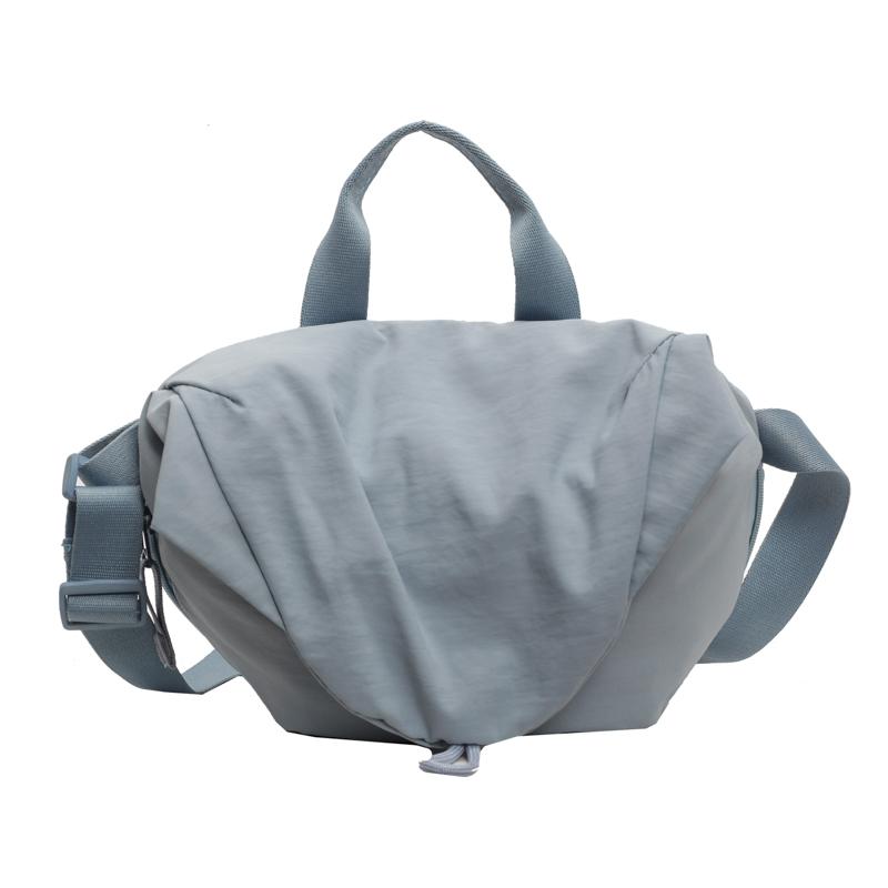 Мягкая тканевая сумка на молнии с дизайном через плечо для женщин 2024 года, тренд корейской моды Y2K, сумки и небольшие сумки через плечо Pures