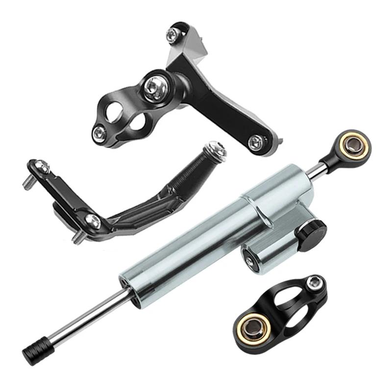For KAWASAKI Ninja ZX6R ZX-6R 2024 CNC Motorcycle Stabilizer Steering Damper Mounting Bracket Support Kit