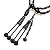 WONDERFUL LOTUS Myorenka Myorenka SGI Prayer Beads for International Soka Gakkai, Men's Wooden Prayer Beads, 2 Shaku (1.2m), Black Grasswood, Black