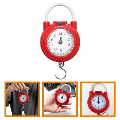 Пластиковый пружинный динамометр с крюком Весы для взвешивания Новые весы высокой точности