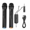 Vbestlife Wireless Handheld Microphone Suit, Universal VHF Handheld Dynamic Microphone with Metal Mesh Cover and Filter Cotton for Karaoke/Business Me