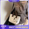 Canvas Bag Women's Large-capacity New Tote Bag Shoulder Bag College Student Class Bag Crossbody Tote Bag