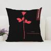 Reversible Printed Pillow Cover DDepeche MMode Fan Gift Home Sofa Decorative Cushion Cover Chair Lumbar Cushion x