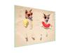 Glass Stovetop Protector 70x52 Dog