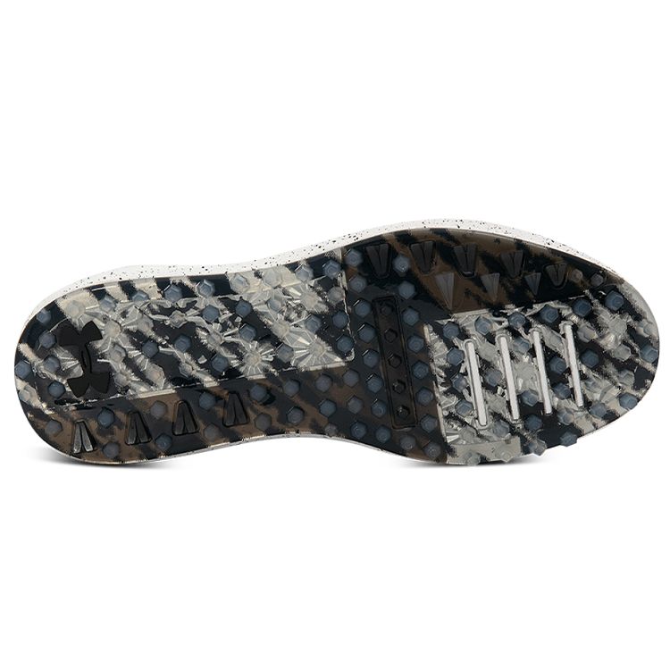 Under Armour Кроссовки Curry 8 Spikeless Golf черные белые мужские 3023734-001