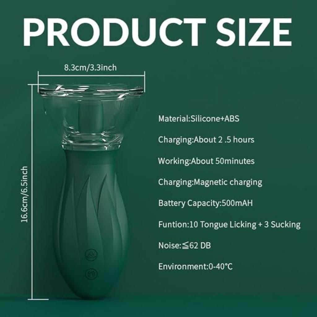 Вибратор для клитора и вибратор для языка для женщин, стимулятор точки G, секс-игрушка, 3 всасывания, 10 режимов лизания сосков, игрушки для взрослых