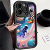 Милый мультяшный чехол-бампер Астронавт для iPhone 17 Pro Max 17e 14 13 11 12 Pro 16 Air 15 Plus