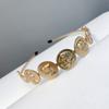 Women Korea Zinc Zinc Alloy Girls Baroque Style Head Portrait Headband Hair Accessories  Hair Hoop