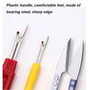 4 шт. большой и маленький вспарыватель для швов, нитеобрезатель для удаления для швейного вспарывателя с сумкой для хранения для швейных и рукодельных работ своими руками