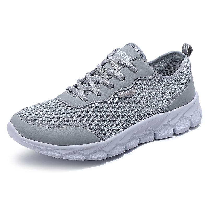 Fashion Men Sneakers Summer Lightweight Breathable Mesh Running Men's Shoes,anti Slip Wear-resistant Platform Sneakers Tênis Masculino