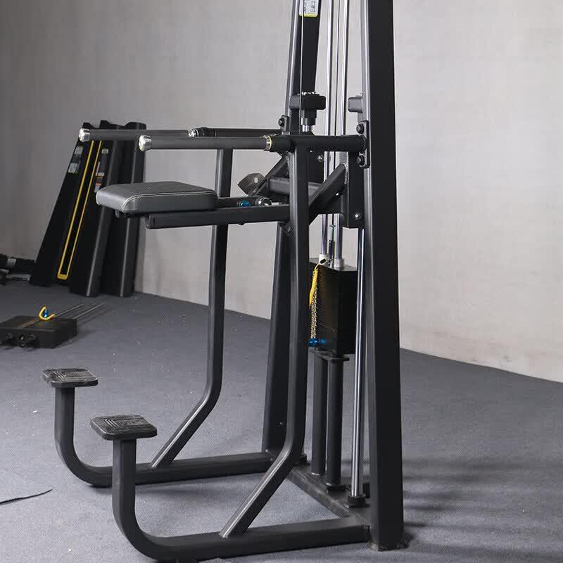Yimai EM1025 Professional Knee Raise and Dip Station