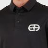 Emporio Armani Мужская футболка-поло с вышитым логотипом Серый 8N1FB6-1JUVZ-0842
