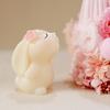 1 шт. Силиконовая 3D форма Cuteflorals Кролик для изготовления свечей, пасхальные фигурки животных, очаровательные поделки из гипса и смолы