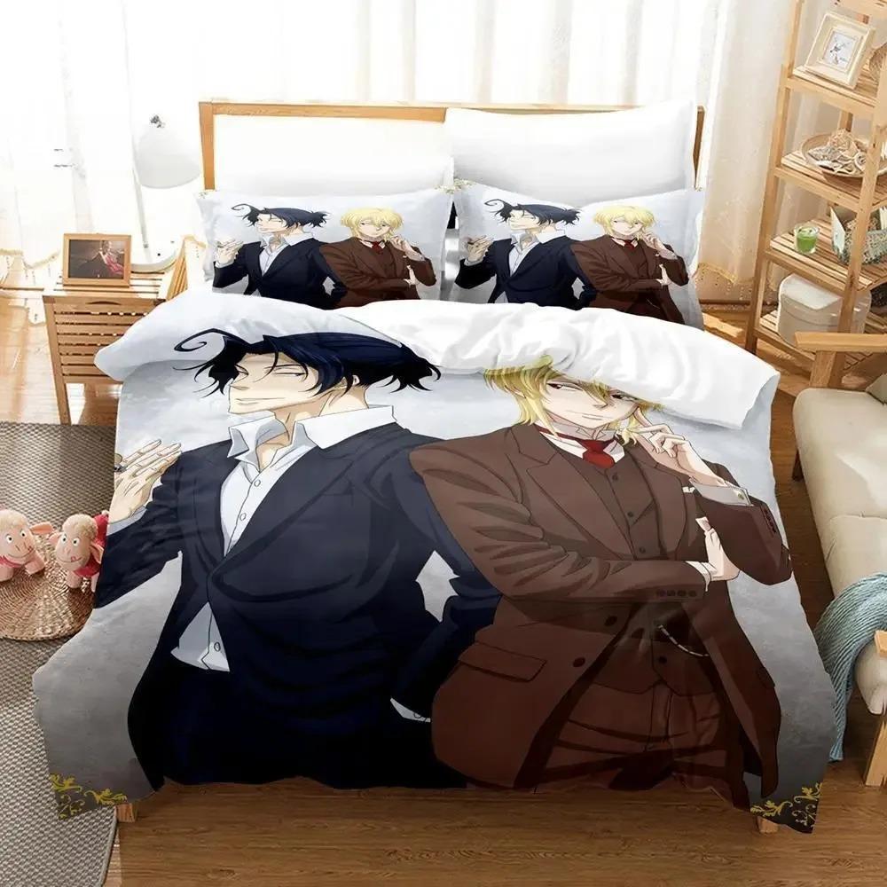 Новый 3D-принт Аниме Мориарти Патриот Комплект постельного белья Односпальный Твин Фулл Квин Кинг Размер Комплект постельного белья для взрослых Детей Спальня Пододеяльник Комплекты