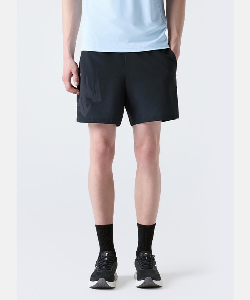 DESCENTE Training 5-Inch Woven Shorts Black Sr121Thp11