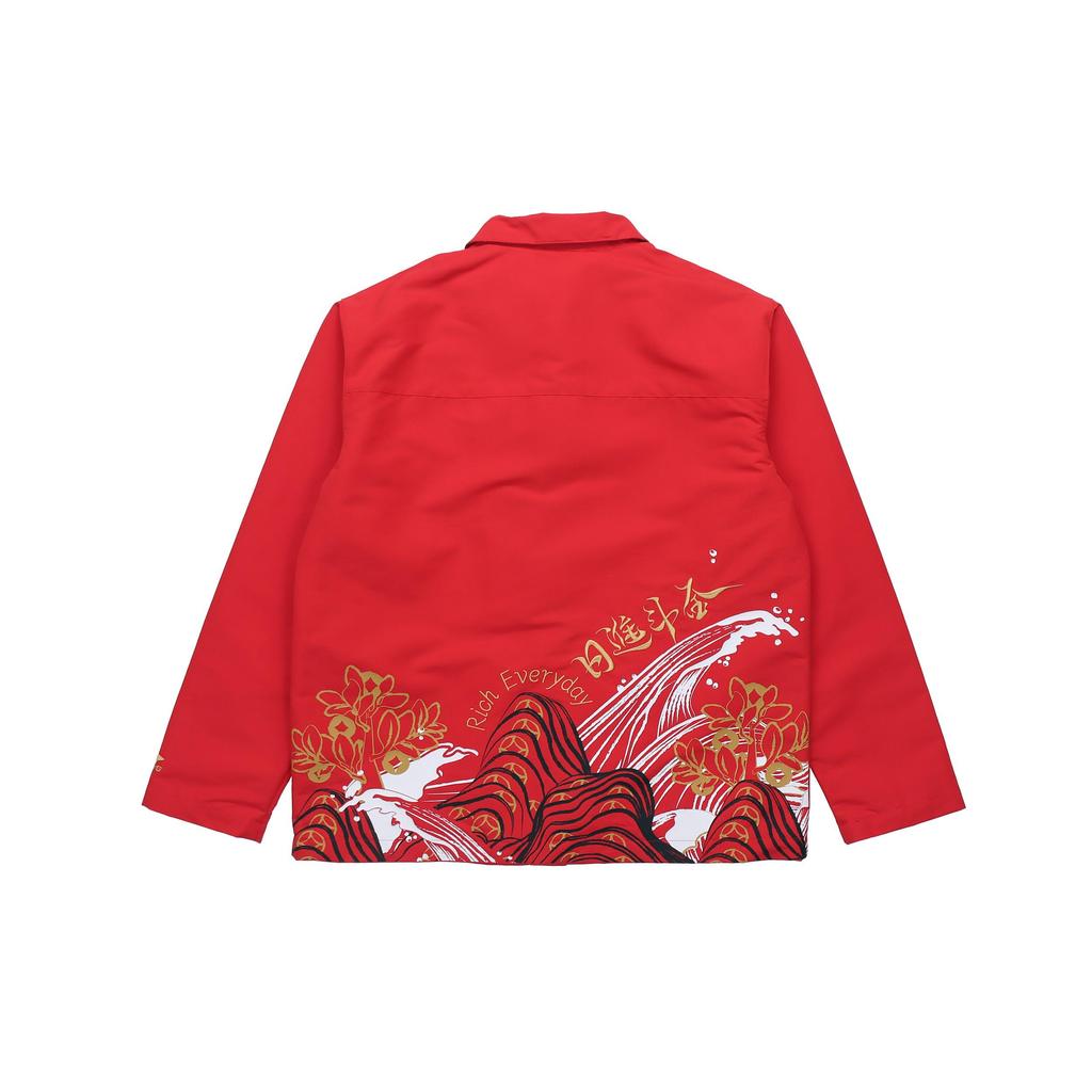 Спортивная модная коллекция Li Ning Куртка Мужская Красная AFDR015-2