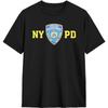 Футболка с коротким рукавом Департамент полиции города Нью-Йорка NYPD Футболки для мужчин и женщин Беговые футболки Футболка для тренировок