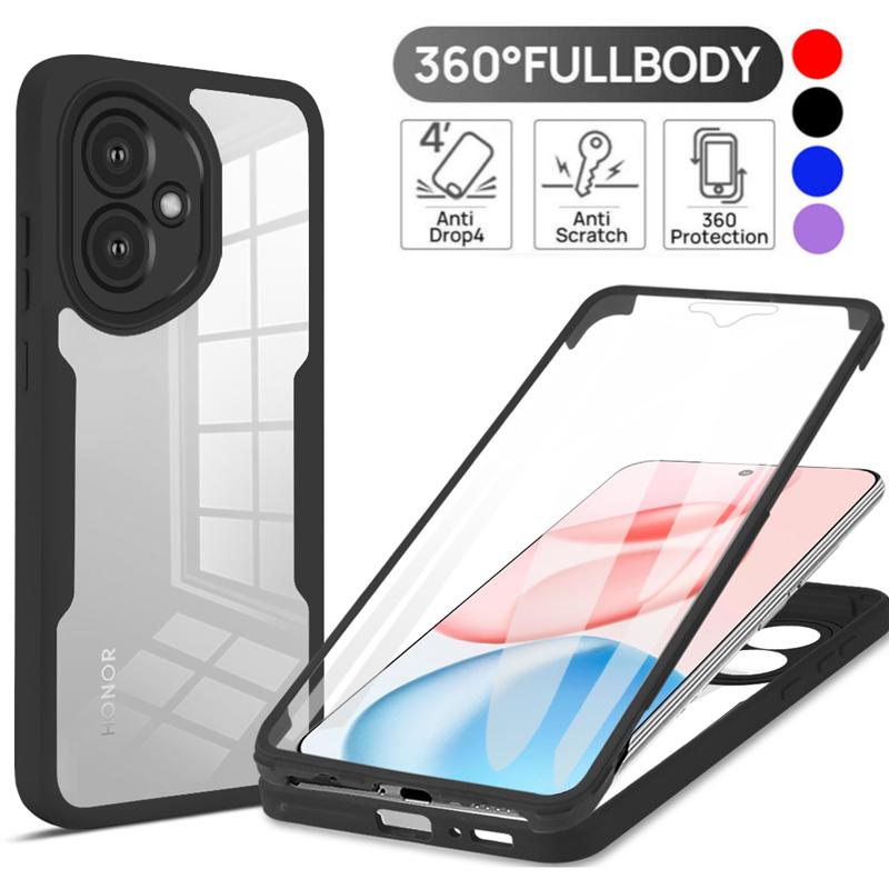 Противоударный чехол с полной защитой корпуса для Honor 400 Pro Honor 400 Lite 5G Защитная крышка Защитная пленка для экрана Fundas Coque Capa