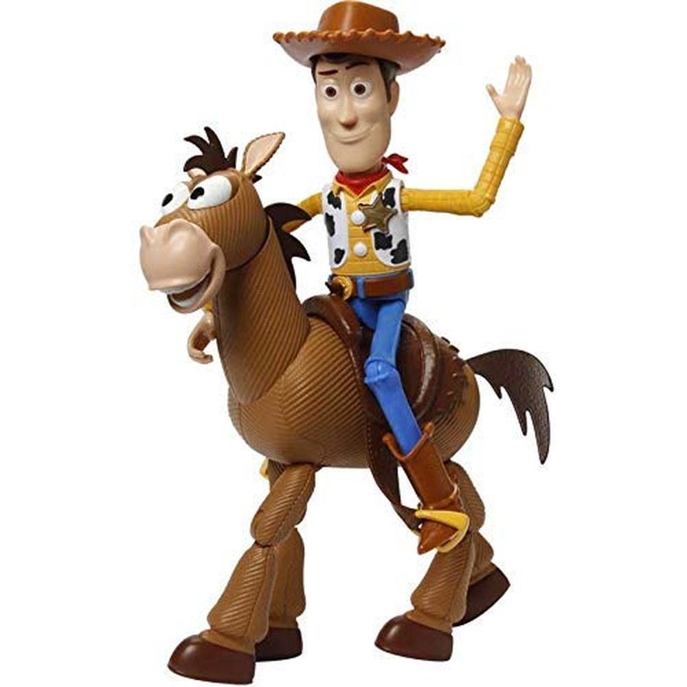 Mattel Набор «Приключения Вуди и Булзая» из мультфильма Disney Pixar «История игрушек 4», 17 см. Подарок для мальчиков и девочек