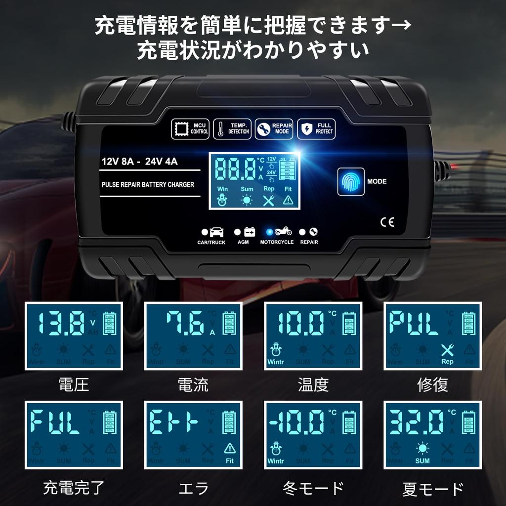 Lead Acid Charger for and 24V, Pulse Charger, Fully Automatic Charger,