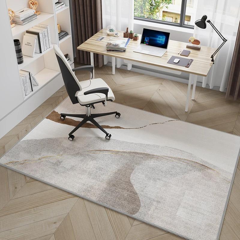 Minimalist Line Rug Non-Slip And Easy To Maintain Study Room Floor Mat Living Room Sofa Coffee Table Rug Home Furnishing