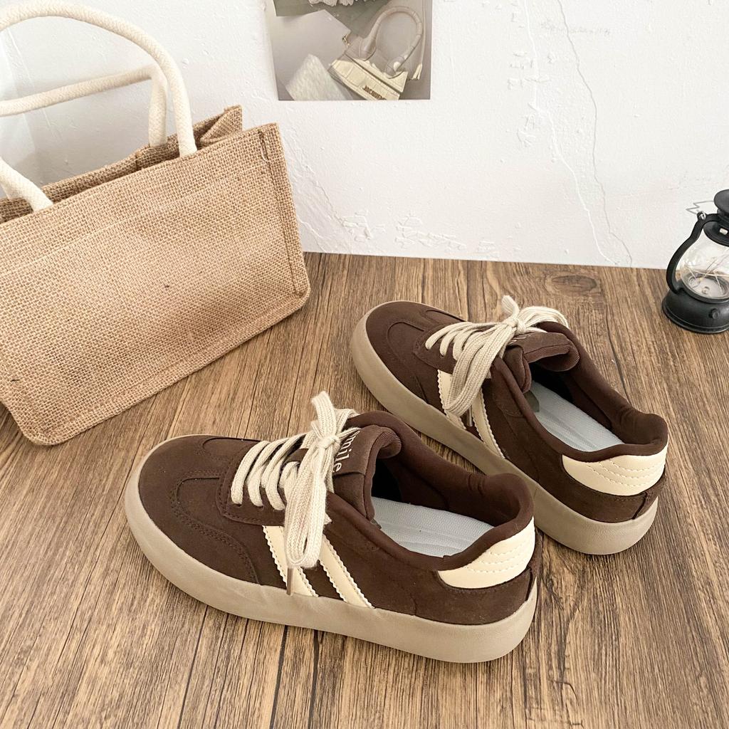 G1391 латексная стелька/платформа Dexun обувь женская обувь весна 2025 новые ретро туфли с круглым носком повседневная обувь