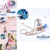 Lovebuff Genshin Impact Странник Ожерелье с колокольчиком Сплав Медь Подвеска