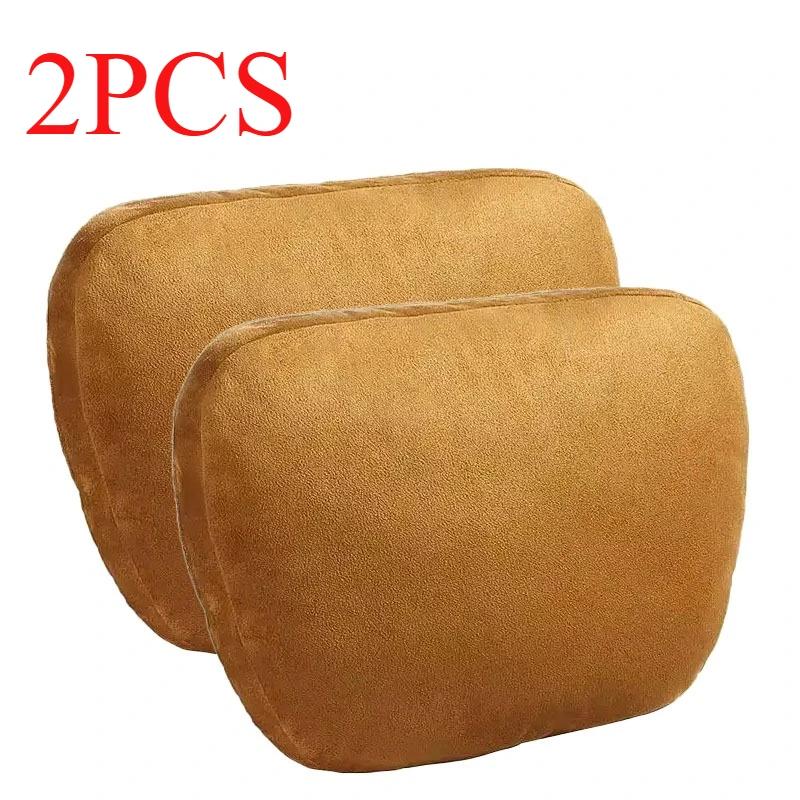 1/2PCS Car Headrest Neck Support Seat / Maybach Design Class Soft Universal Adjustable Car Pillow Neck Rest Cushion High Quality