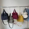 Nylon Cloth Bucket Bag Women'S Portable Versatile Big Bag With The Same Foreign Style One Shoulder Messenger Bag Tide