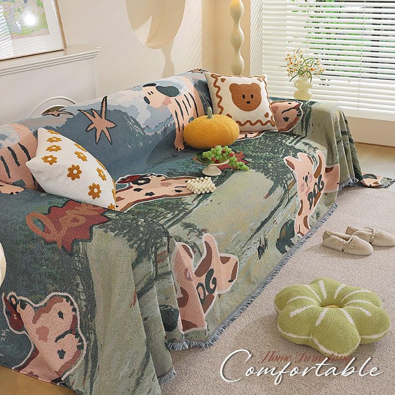 Высококачественный всесезонный чехол для дивана с защитой от царапин и подушкой на заказ