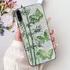 Чехол для телефона Samsung Galaxy A90 5G Чехол для Samsung A90 5G SM-A908B Элегантный Цветочный Кот Раскрашенный Черный Силиконовый Мягкий ТПУ Чехлы