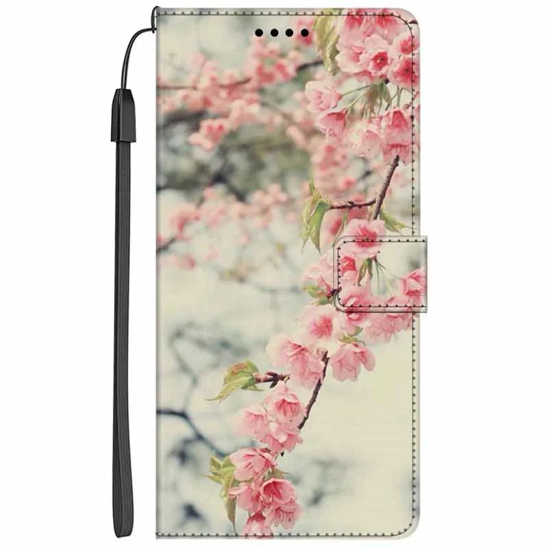 Кожаный чехол-книжка с подставкой для Oppo Reno13 F, кошелек с рисунком Льва и Кошки, Funda для Reno13 F 4G 5G, мультяшный кошелек, чехол-подставка для телефона Reno13 F
