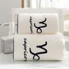 2PCS Thick  Towel Set Face Bath Shower Towels Twelve Constellations Embroidery Large Bathroom Home for Adults Bath Towel