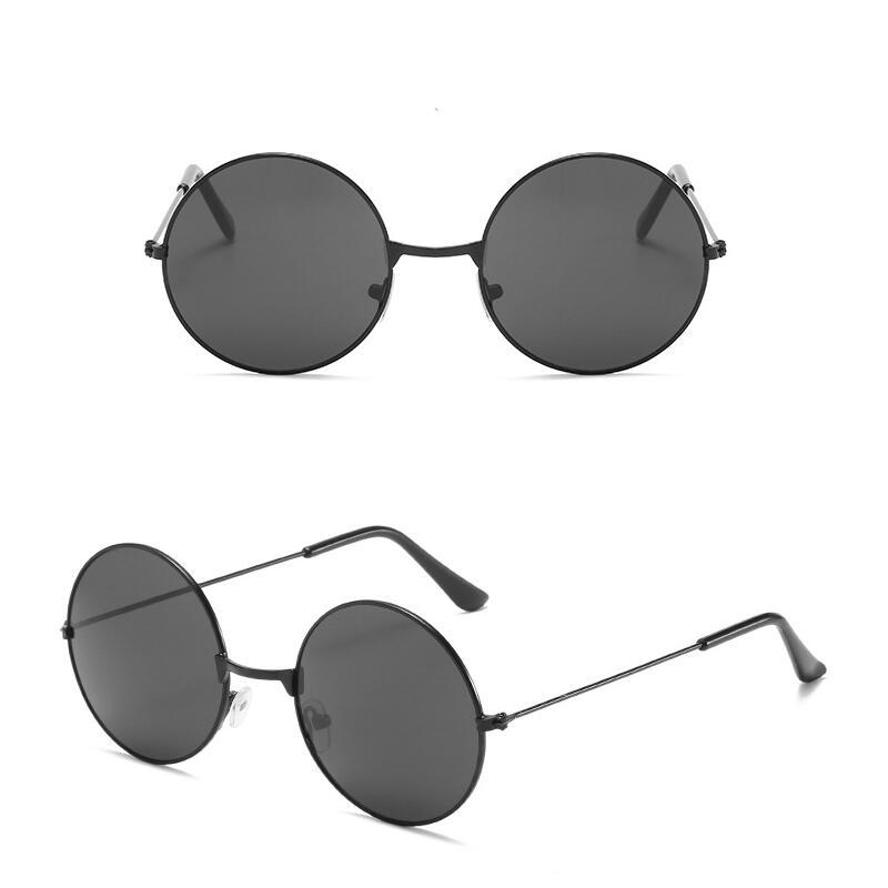 Горячие продажи Очки Универсальные Солнцезащитные Очки Унисекс Трендовые Модные Ретро Круглые