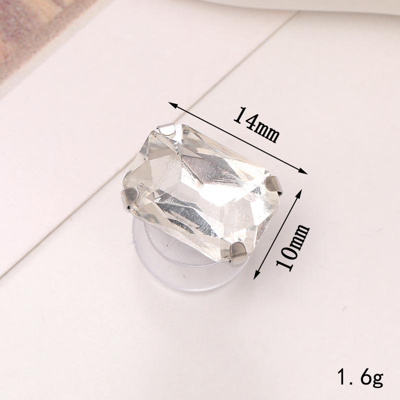 Zinc Alloy Pearl Flower Clog Accessories - DIY Shoe Buckle Decoration