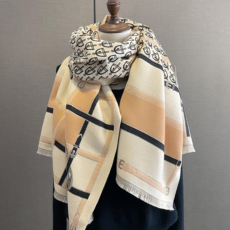 Women's Scarf Wraps Pashminas Pashmina Shawls Warm Winter Long Large Plaid Soft Thick Blanket Scarves